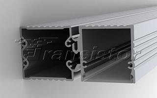 Профиль arlight alu-base-pw35s-2000 anod+frost ag 021947