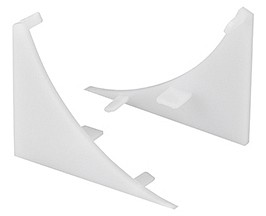 Заглушка для профиля левая arlight klus 022007