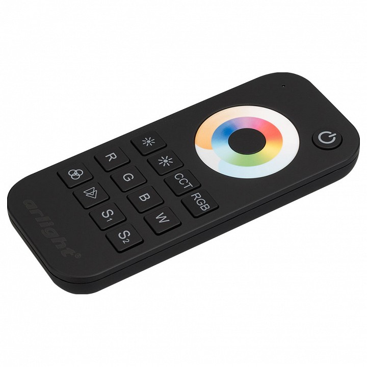 Пульт-регулятора цвета rgbw с сенсорным кольцом arlight smart-r 023472