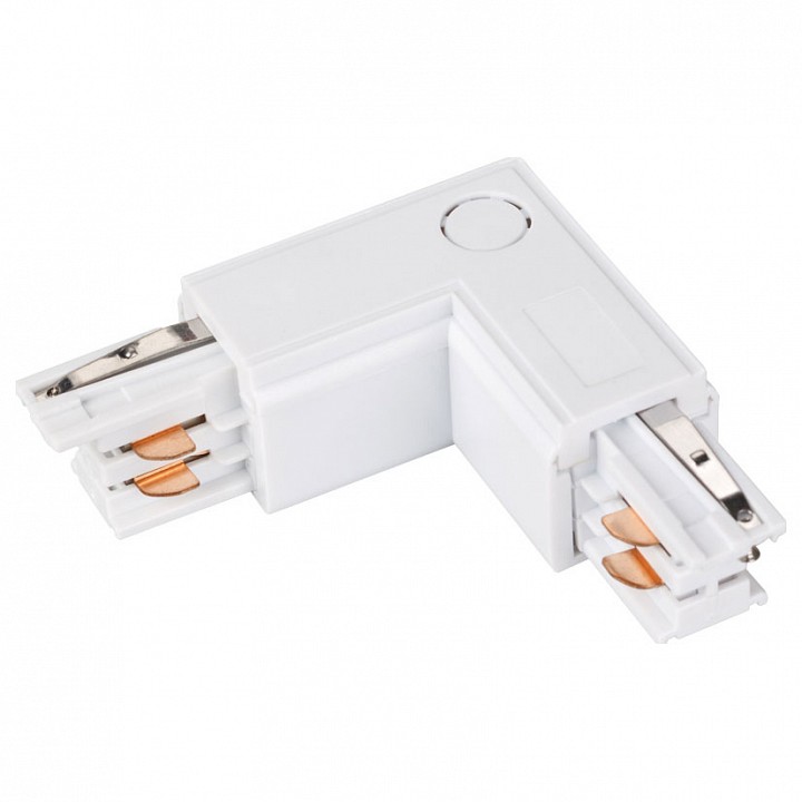 Соединитель с токопроводом угловой l-образный для треков arlight lgd-4tr 024718