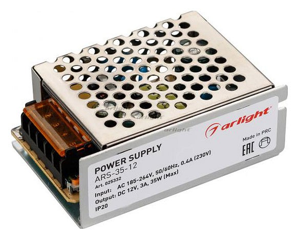 Блок питания arlight ars-35-12 025332