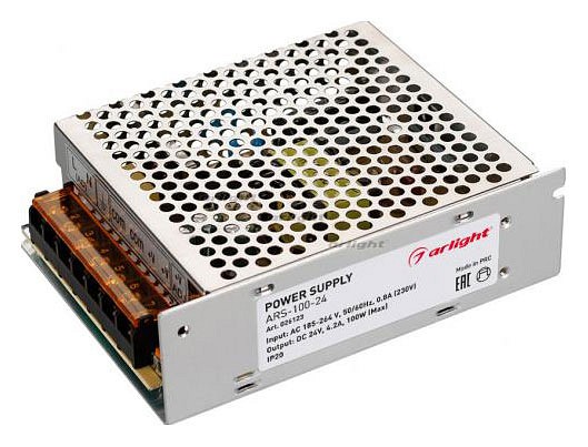 Блок питания arlight ars-100-24 026123