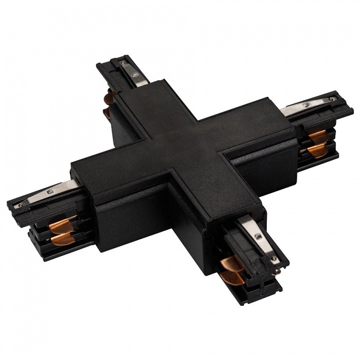 Соединитель с токопроводом x-образный для треков arlight lgd-4tr 026143