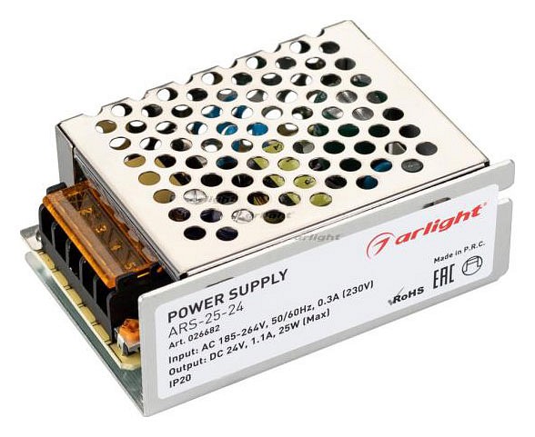 Блок питания arlight ars-25-24 026682