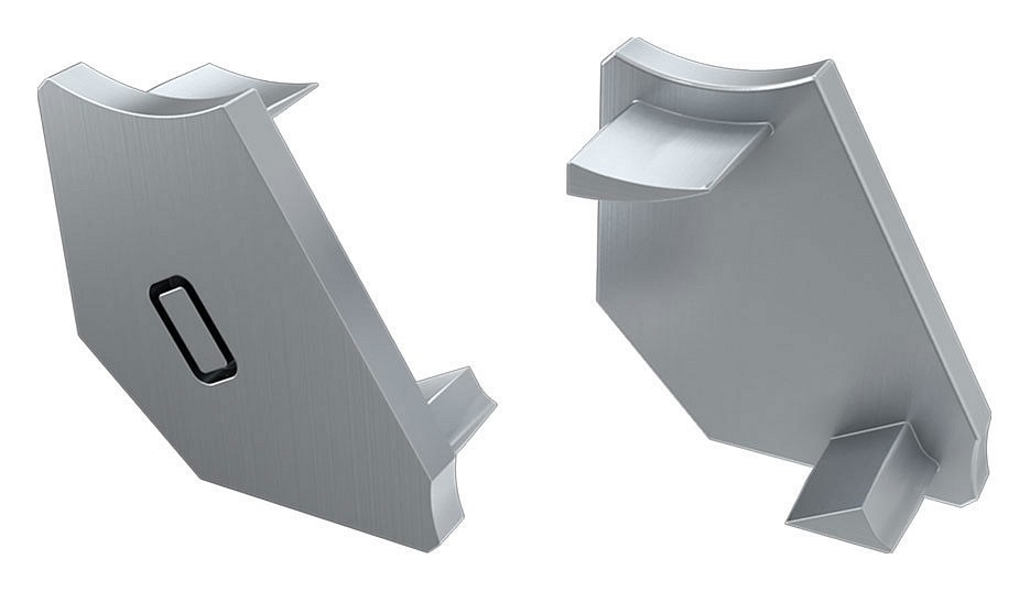 Заглушка для профиля левая arlight alm 026719