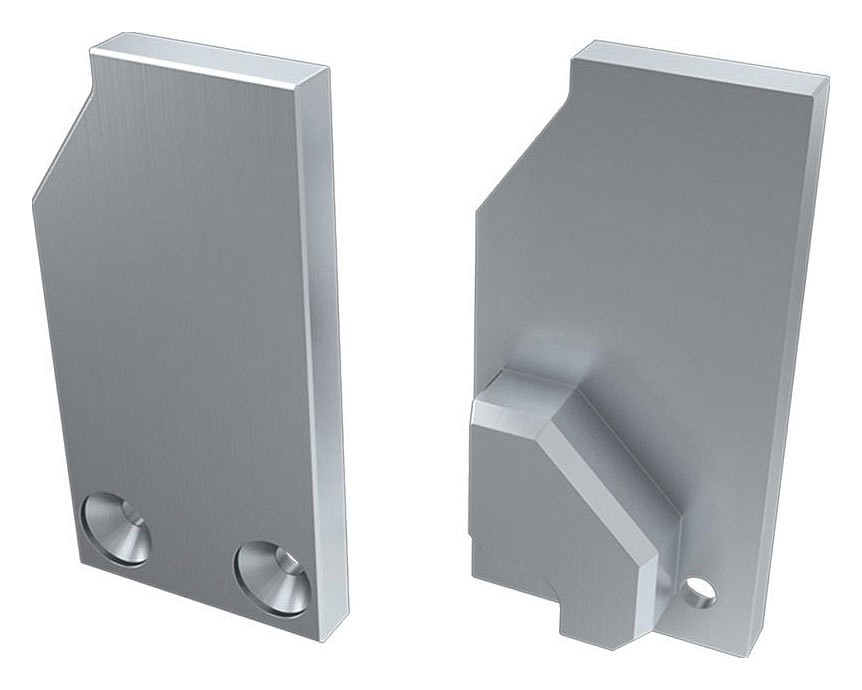 Заглушка для профиля с отверстием правая arlight alm 026727