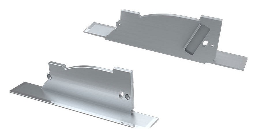 Заглушка для профиля с отверстием правая arlight alm 026794