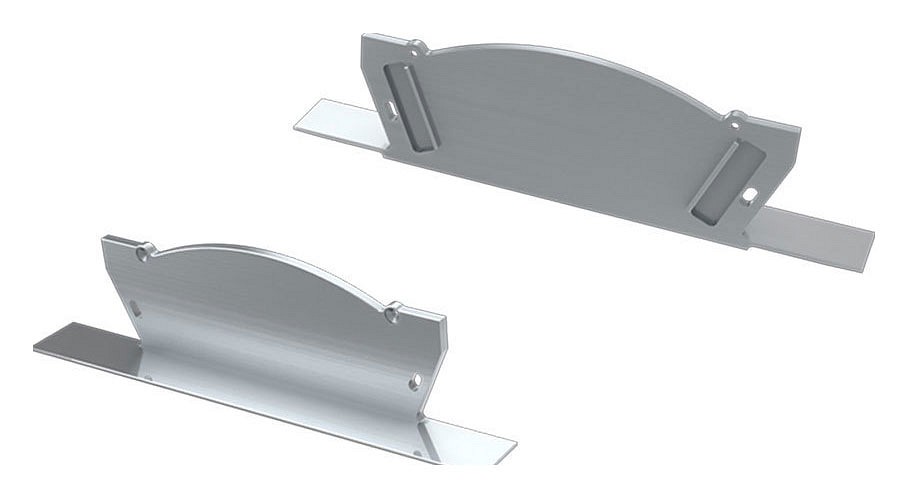 Заглушка для профиля с отверстием arlight alm 026795