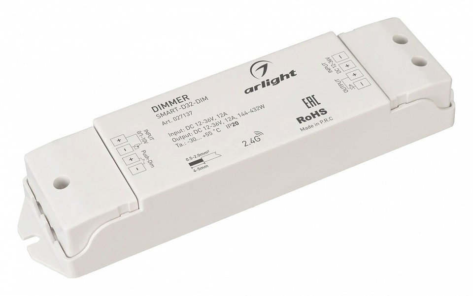 Панель-диммер сенсорный встраиваемый arlight smart 027137