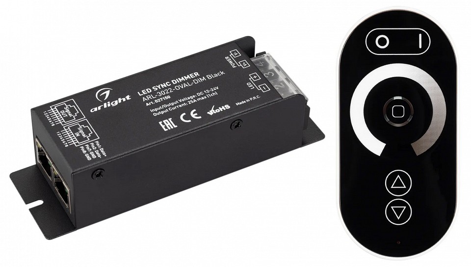 Контроллер-диммер с пультом ду arlight comfort 027150