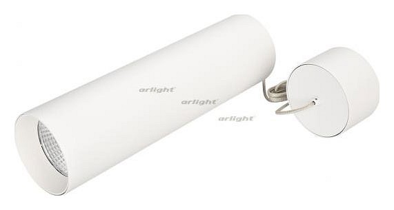 Подвесной светильник arlight sp-polo-hang-long300-r85-15w warm3000 (wh-wh, 40 deg) 027414