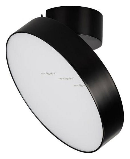 Светильник на штанге arlight sp-rondo-flap-r250-30w warm3000 (bk, 110 deg) 028172