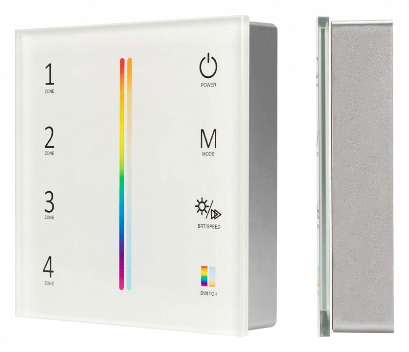 Панель-регулятора цвета rgbw  сенсорный накладной arlight smart 28309