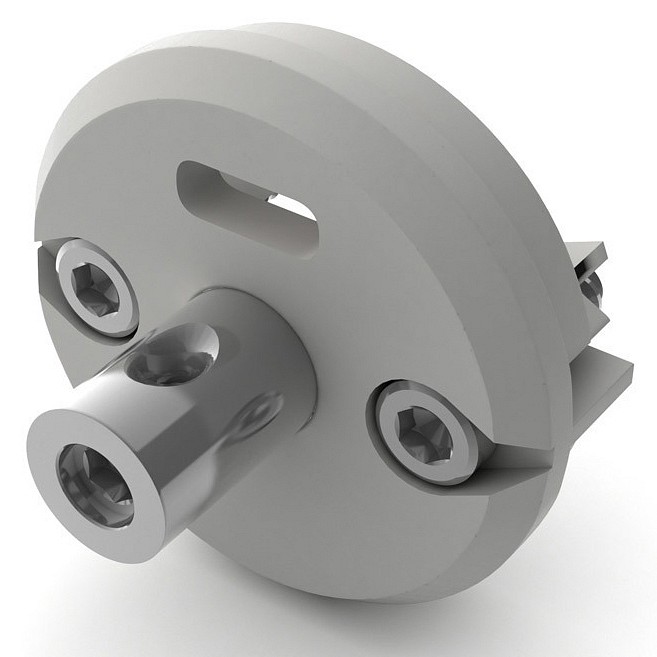 Заглушка для профиля с отверстием arlight klus 029216