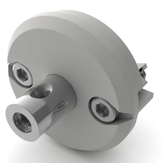 Заглушка для профиля с отверстием arlight klus 029217