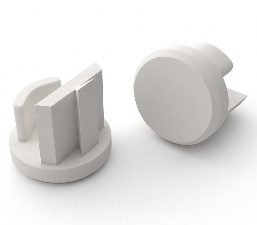 Заглушка для профиля arlight klus 029571