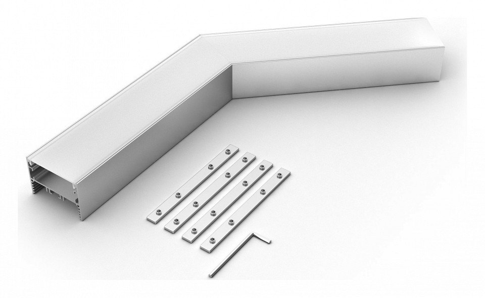 Соединитель угловой l-образный накладной arlight s-lux 030113