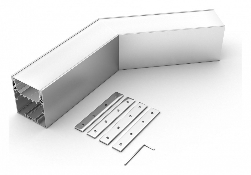 Соединитель угловой l-образный накладной arlight s-lux 030138