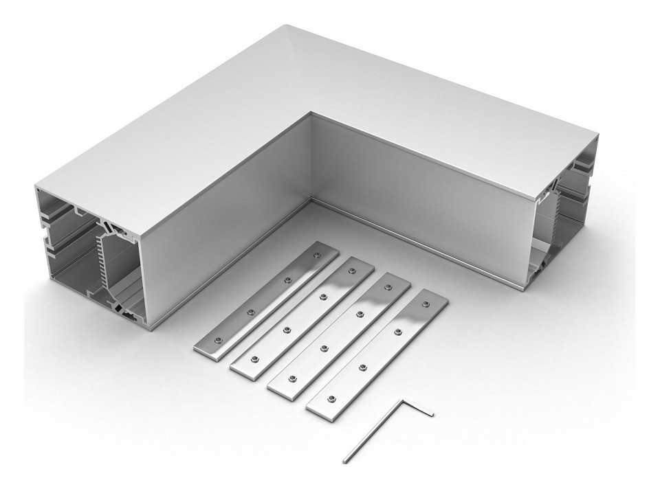 Соединитель угловой l-образный накладной arlight s-lux 030139