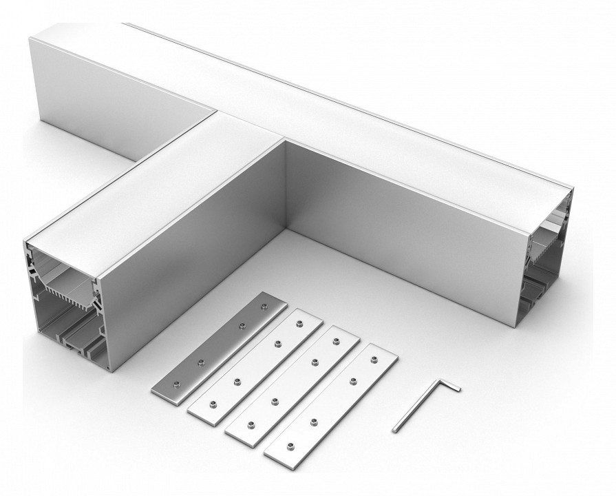 Соединитель угловой t-образный накладной arlight s-lux 030142