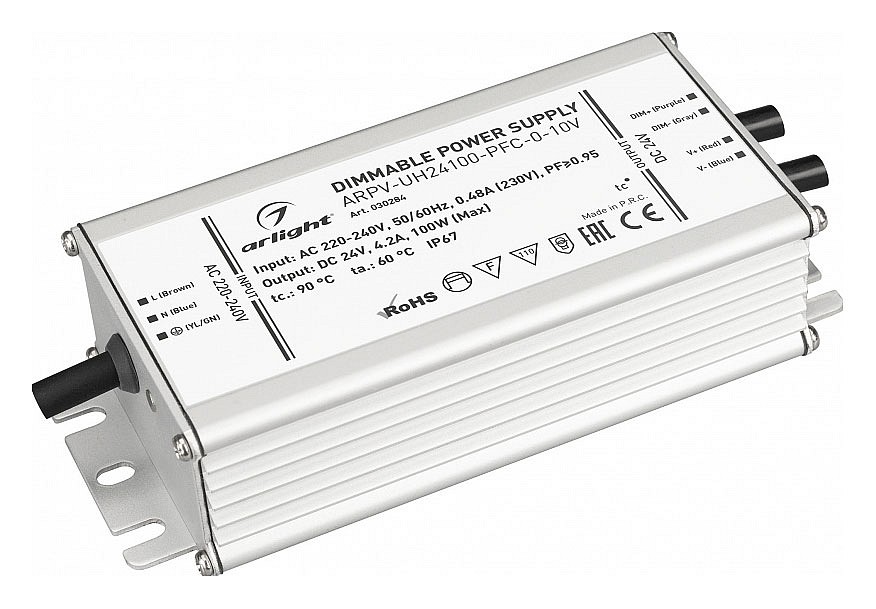 Блок питания с проводом arlight arpv-uh 30284