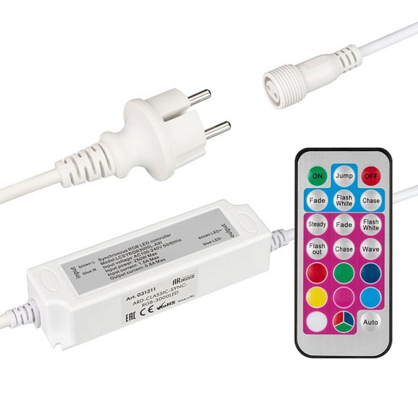 Контроллер-регулятор цвета rgb с пультом ду arlight ard classic sync 31211