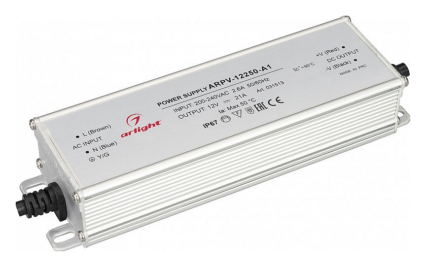 Блок питания с проводом arlight arpv 031513