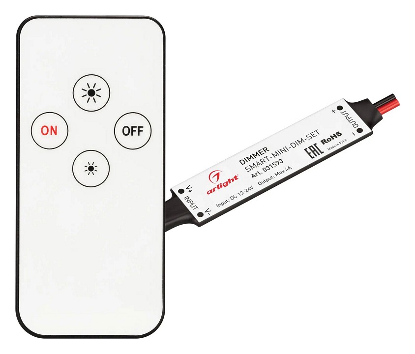 Контроллер-диммер с пультом ду arlight smart 031593