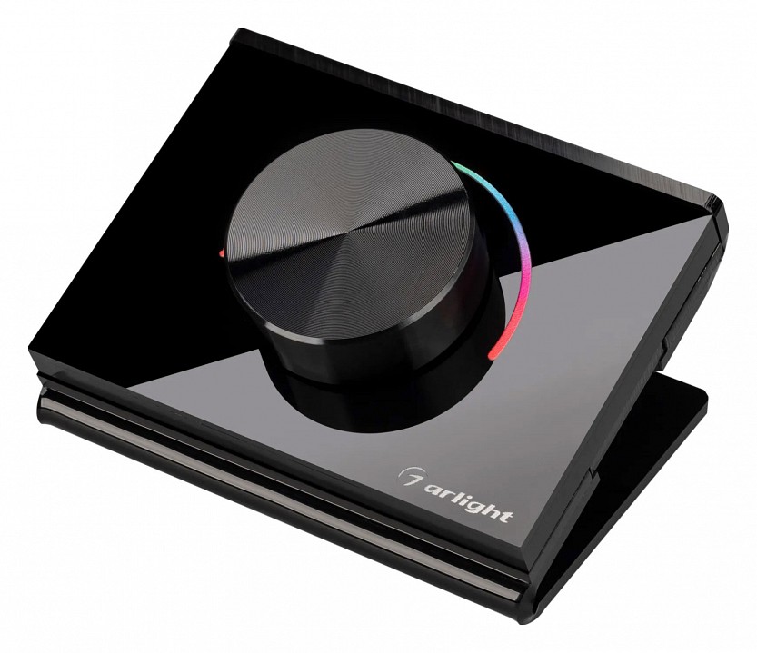 Панель-регулятора цвета rgb роторная настольная arlight smart 031957