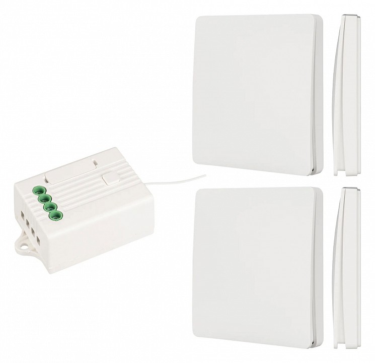 Выключатель беспроводной проходной одноклавишный arlight tuya 032535