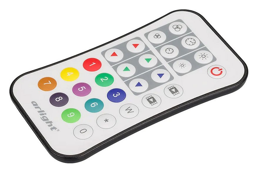 Пульт-регулятор цвета rgb кнопочный arlight smart 032622