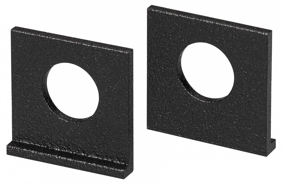 Заглушка для профиля с отверстием arlight klus 032861