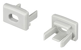 Заглушка для профиля с отверстием arlight klus 033729