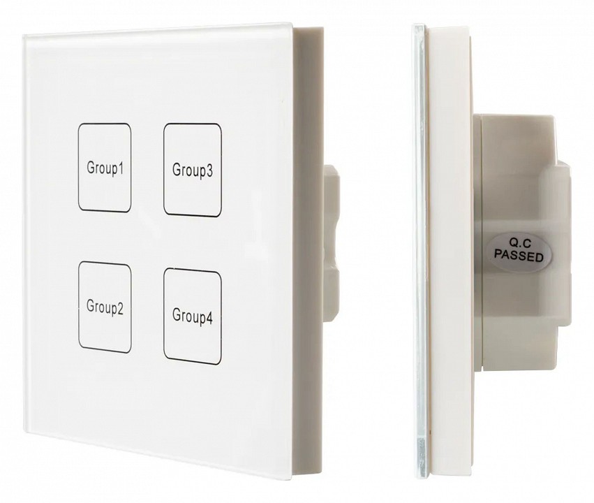 Панель-диммер сенсорный встраиваемый arlight intelligent 037194