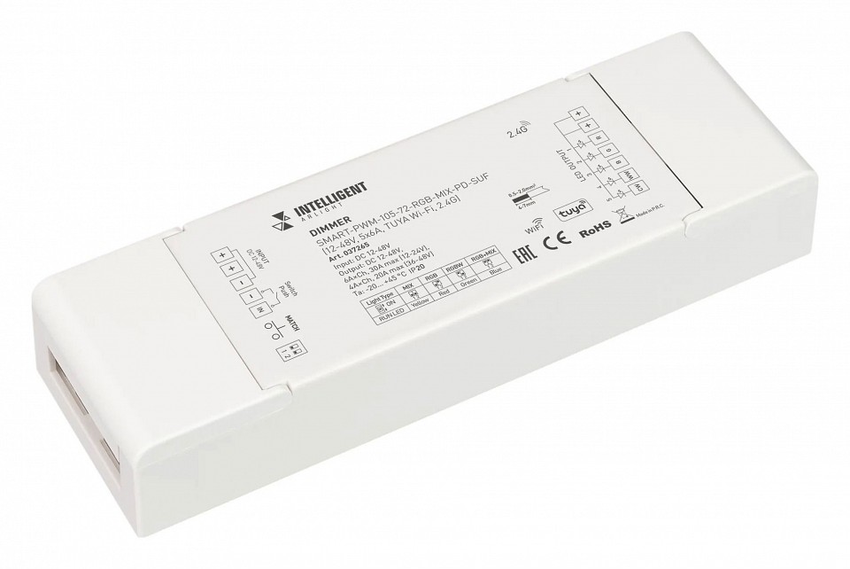 Контроллер-диммер wi-fi для смартфонов и планшетов arlight tuya 037265