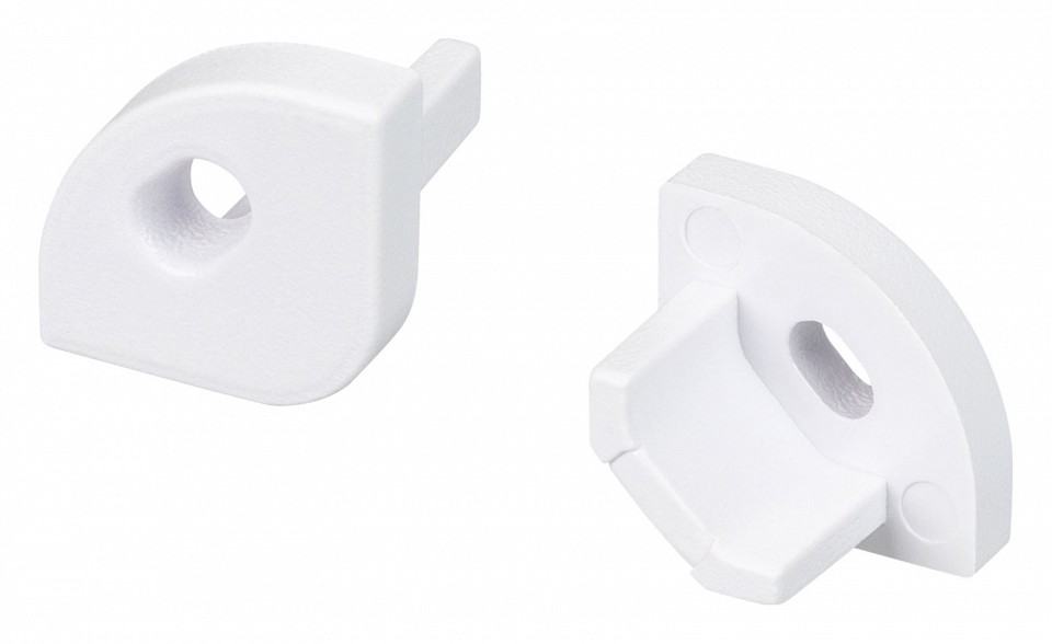 Заглушка для профиля с отверстием arlight arh 037354