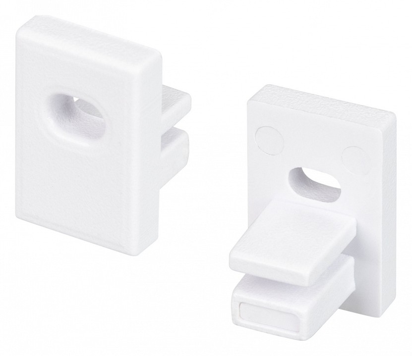 Заглушка для профиля с отверстием arlight arh 037398