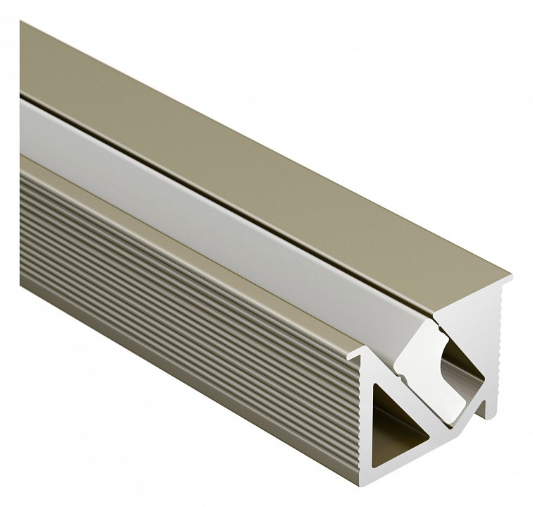 Профиль накладной угловой внутренний arlight sl-bevel 038200