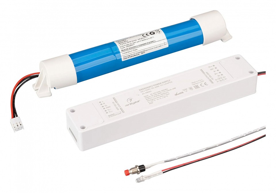 Блок питания аварийного освещения arlight arj 038363