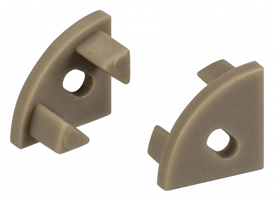 Набор заглушек для профиля с отверстием arlight sl-kant 038368