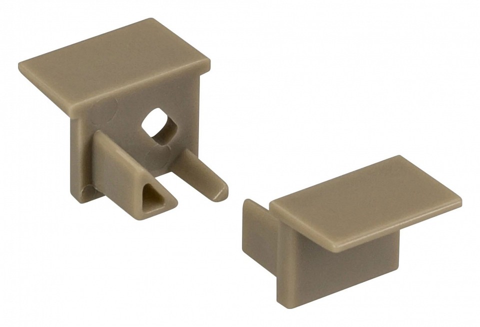 Набор заглушек для профиля с отверстием arlight sl-bevel 038809