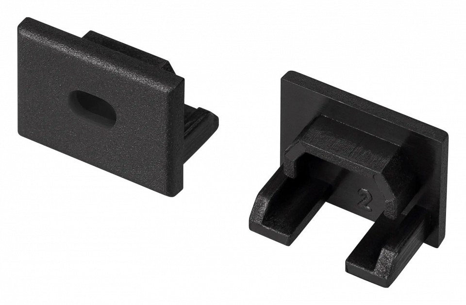 Набор заглушек для профиля с отверстием arlight pds 038825