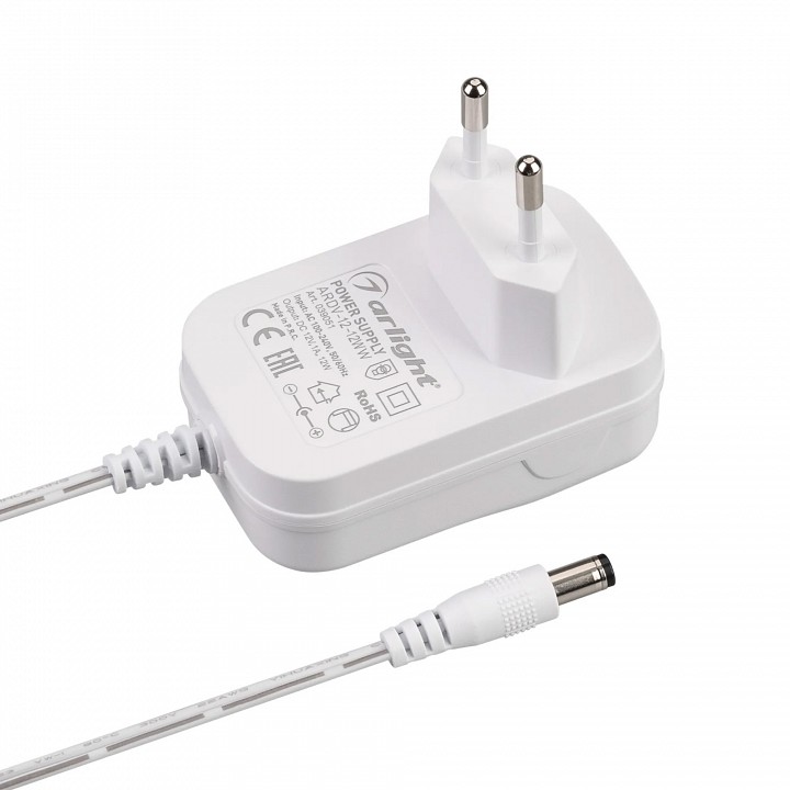 Блок питания с проводом arlight ardv 039051