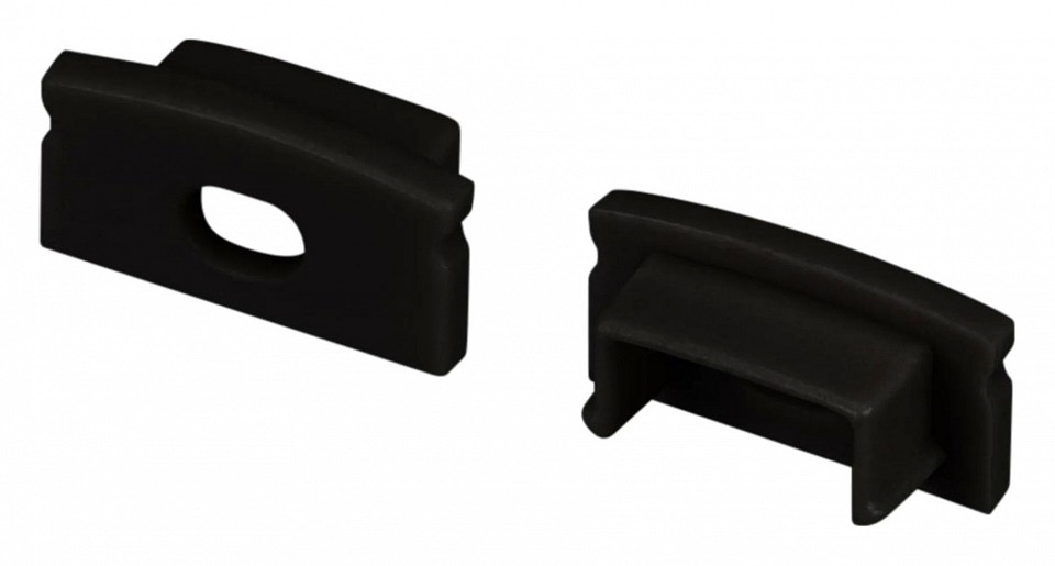 Набор заглушек для профиля с отверстием arlight line 040315