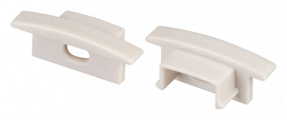 Набор заглушек для профиля с отверстием arlight line 040317