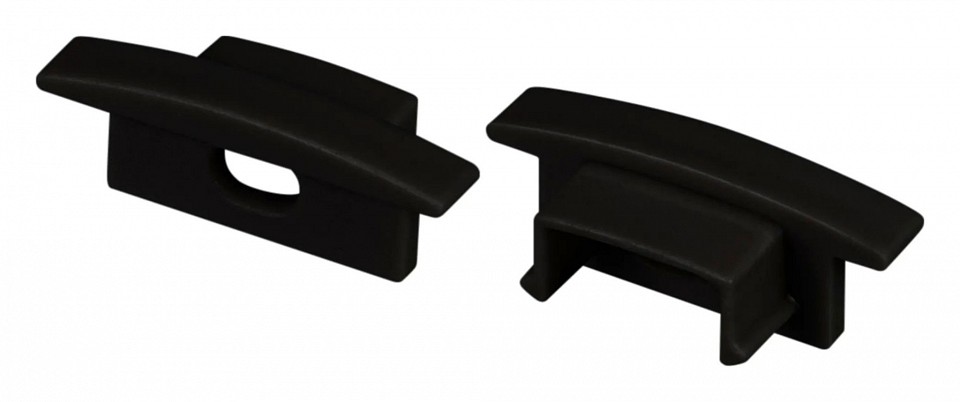 Набор заглушек для профиля с отверстием arlight line 040320