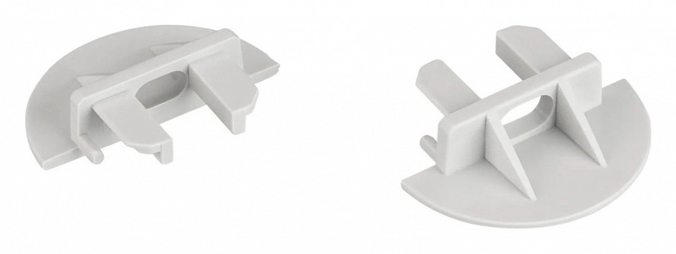 Набор заглушек для профиля с отверстием arlight mic 040718