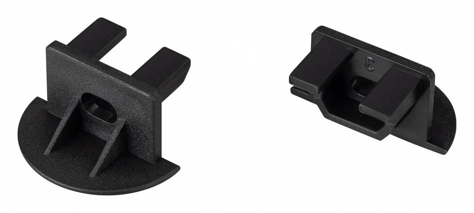 Набор заглушек для профиля с отверстием arlight pds 040740