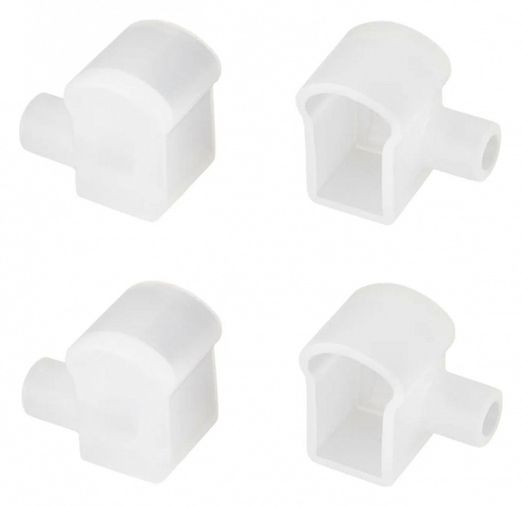 Набор заглушек для профиля с отверстием arlight wph 040853