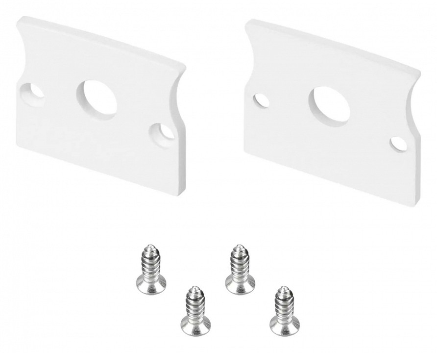 Набор заглушек для профиля с отверстием arlight arh 042099